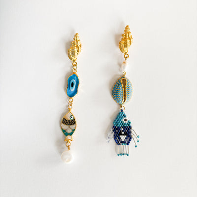 Tolu Fish Earrings