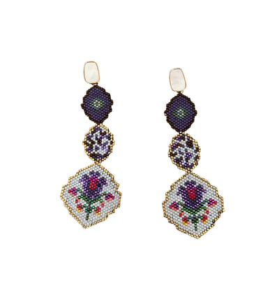Miyuki Flores Earrings