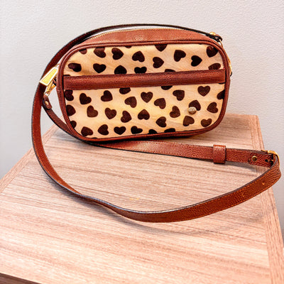 Camera Bag - Heart Print