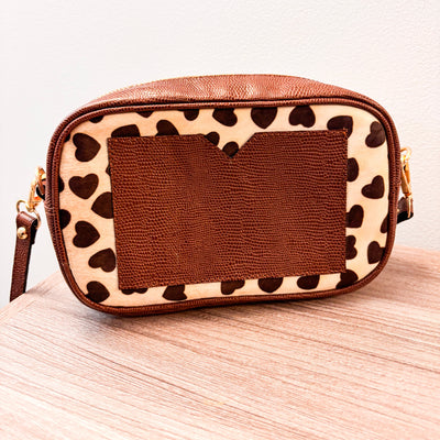 Camera Bag - Heart Print