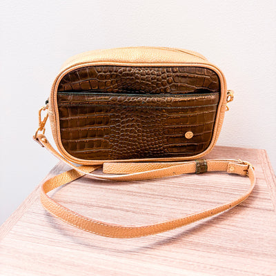 Camera Bag - Gold and Olive