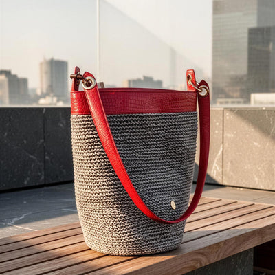 The Cali Medium Tula - Gray