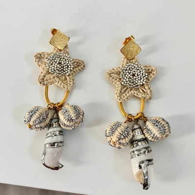 Beachy seashell Earrings