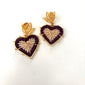 Mini Queen of Hearts Earrings