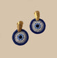 Mini pendientes de ojo griego