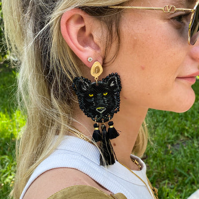 Black Panther Earrings