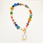 Rainbow Pearl Necklace